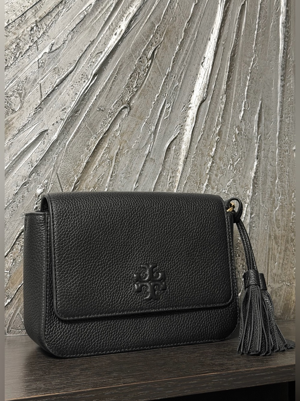 Tory Burch Thea Leather Crossbody Bag